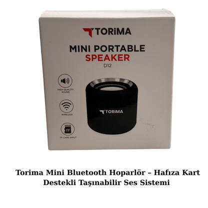TORIMA MİNİ BLUETOOTH HOPARLÖR